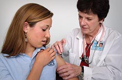 Human papillomavirus vaccination
