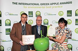 Green Apple Environmental Award for pipette tip racks