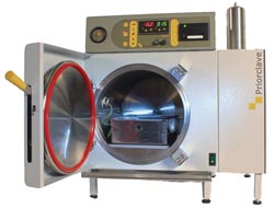 Autoclaves for designated cleanrooms