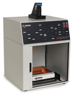 Gel imaging of microorganisms in digestive disease