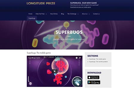 Longitude Prize introduces Superbugs app