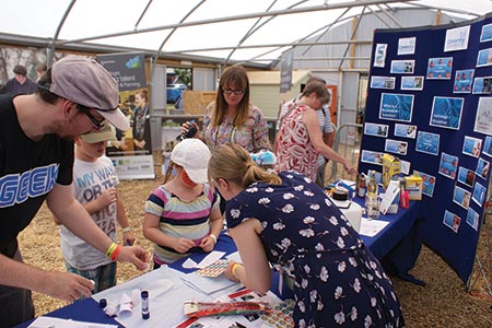 Life sciences participation at Harvest Festival