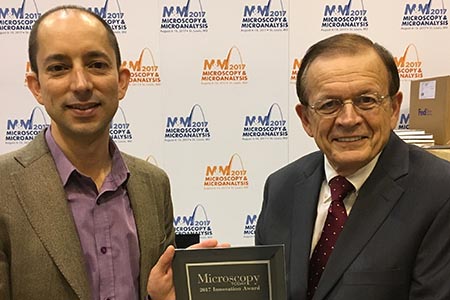 Innovative microscopy recognised by award