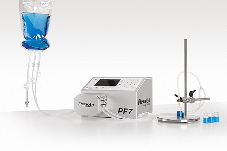 Tabletop peristaltic liquid filling machine