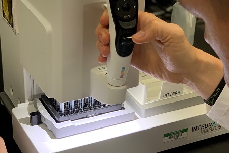 Increasing throughput with multichannel electronic pipetting 