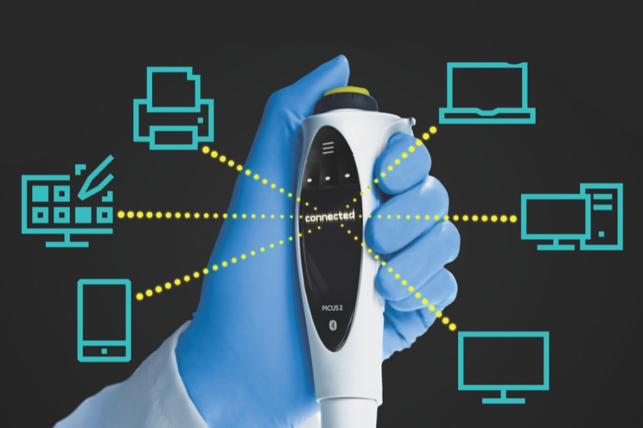 Picus 2 electronic pipettes - precision, speed, and connectivity