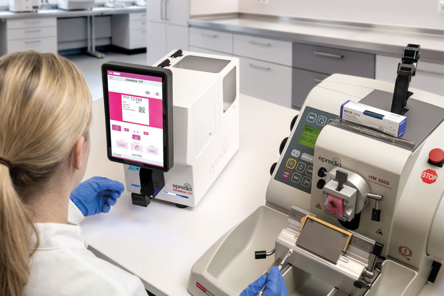 COVER STORY: SlideMate TSP: on-demand slide printing and enhanced traceability